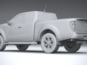 Nissan Navara 2020 3D Model