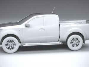 Nissan Navara 2020 3D Model