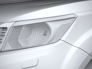 Nissan Navara 2020 3D Model