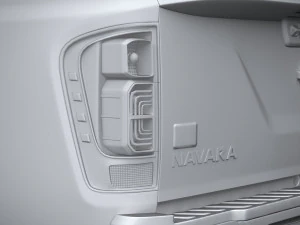 Nissan Navara 2020 3D Model