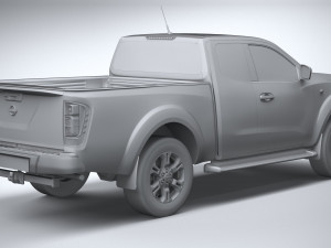 Nissan Navara 2020 3D Model