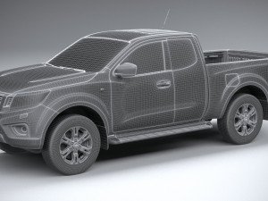 Nissan Navara 2020 3D Model