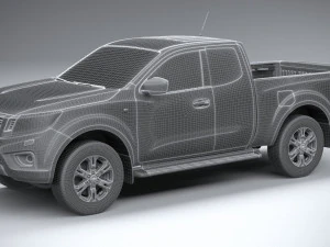 Nissan Navara 2020 3D Model