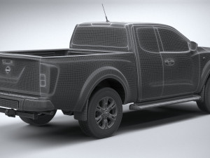 Nissan Navara 2020 3D Model