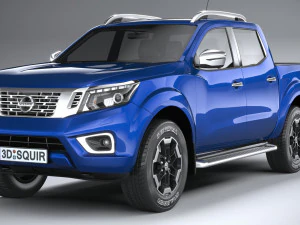 Nissan Navara Doublecab 2020 3D Model
