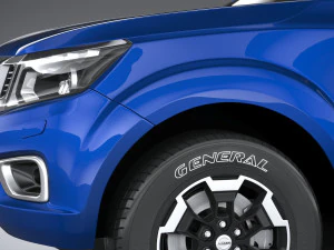 Nissan Navara Doublecab 2020 3D Model