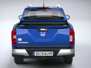 Nissan Navara Doublecab 2020 3D Model