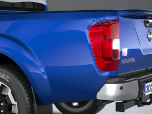 Nissan Navara Doublecab 2020 3D Model