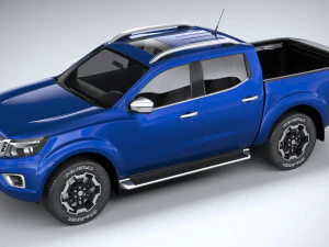 Nissan Navara Doublecab 2020 3D Model