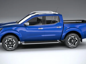 Nissan Navara Doublecab 2020 3D Model