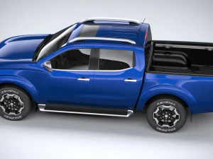 Nissan Navara Doublecab 2020 3D Model