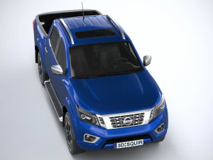Nissan Navara Doublecab 2020 3D Model