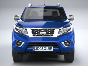 Nissan Navara Doublecab 2020 3D Model