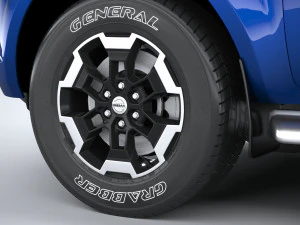 Nissan Navara Doublecab 2020 3D Model