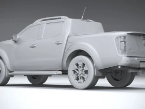 Nissan Navara Doublecab 2020 3D Model