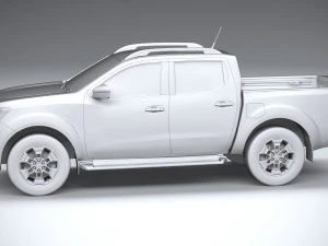 Nissan Navara Doublecab 2020 3D Model