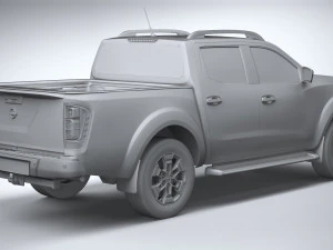 Nissan Navara Doublecab 2020 3D Model