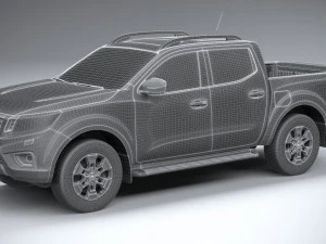 Nissan Navara Doublecab 2020 3D Model