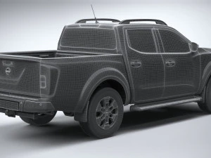 Nissan Navara Doublecab 2020 3D Model
