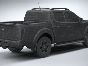 Nissan Navara Doublecab 2020 3D Model