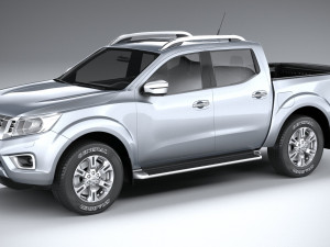 Nissan Navara Doublecab Regular 2020 3D Model