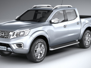 Nissan Navara Doublecab Regular 2020 Model 3D