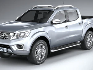 Nissan Navara Doublecab Regular 2020 3D Model