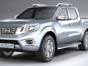 Nissan Navara Doublecab Regular 2020 Model 3D