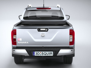 Nissan Navara Doublecab Regular 2020 Model 3D