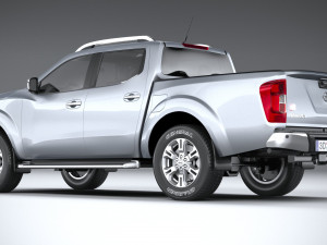 Nissan Navara Doublecab Regular 2020 Model 3D
