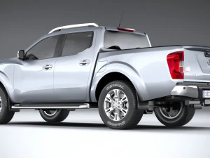 Nissan Navara Doublecab Regular 2020 3D Model
