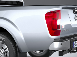 Nissan Navara Doublecab Regular 2020 Model 3D