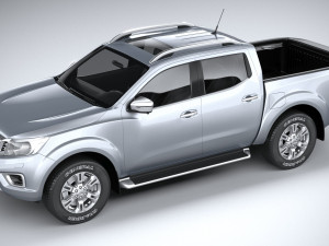 Nissan Navara Doublecab Regular 2020 Model 3D