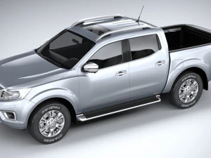 Nissan Navara Doublecab Regular 2020 3D Model
