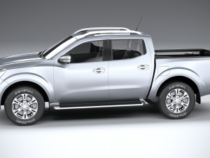 Nissan Navara Doublecab Regular 2020 Model 3D