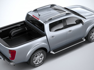 Nissan Navara Doublecab Regular 2020 Model 3D