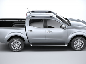 Nissan Navara Doublecab Regular 2020 Model 3D
