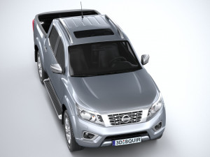 Nissan Navara Doublecab Regular 2020 Model 3D