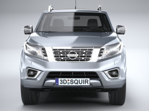Nissan Navara Doublecab Regular 2020 Model 3D