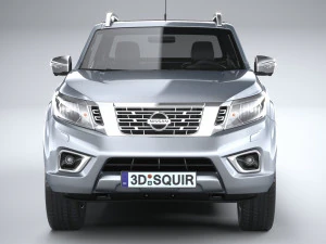 Nissan Navara Doublecab Regular 2020 3D Model