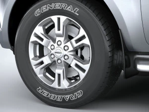 Nissan Navara Doublecab Regular 2020 3D Model