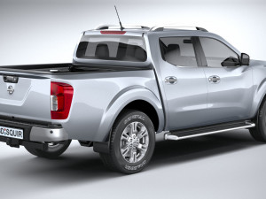 Nissan Navara Doublecab Regular 2020 Model 3D