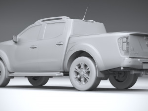 Nissan Navara Doublecab Regular 2020 Model 3D