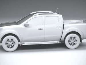 Nissan Navara Doublecab Regular 2020 3D Model