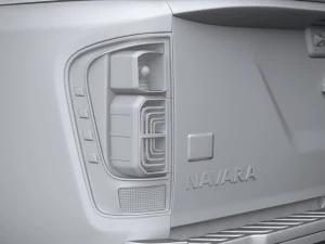 Nissan Navara Doublecab Regular 2020 3D Model