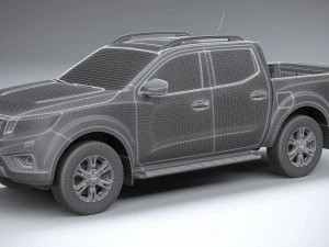Nissan Navara Doublecab Regular 2020 3D Model