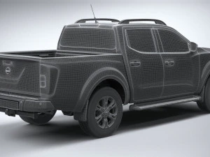 Nissan Navara Doublecab Regular 2020 3D Model
