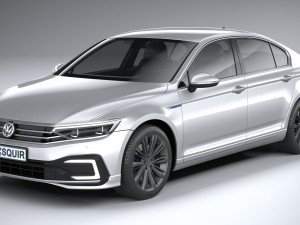Volkswagen Passat GTE 2020 3D Model