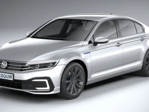 Volkswagen Passat GTE 2020 3D Model