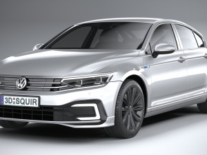 Volkswagen Passat GTE 2020 3D Model